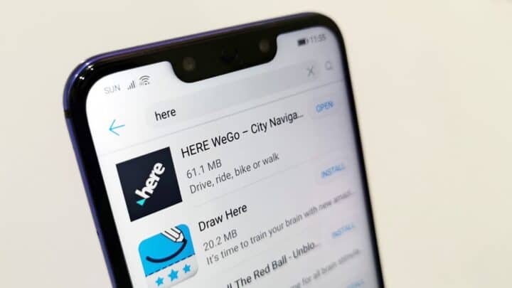 اطلاق تطبيق Here WeGo على متجر تطبيقات Huawei 1
