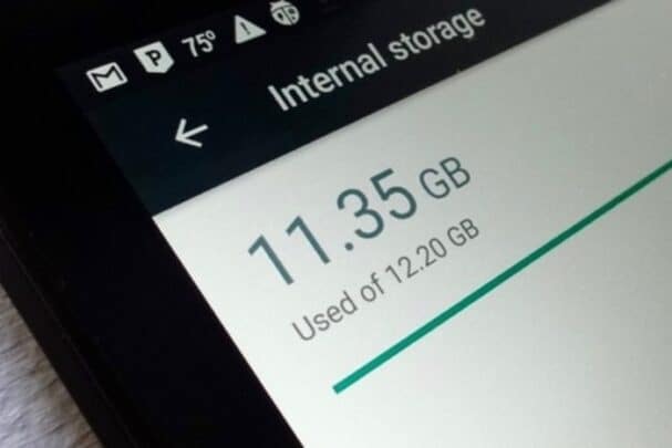 كيف تمتلئ مساحة تخزين Android ؟