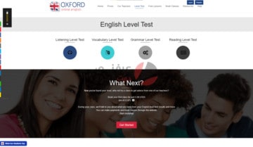 حدد مستوى اللغة الإنجليزية الخاص بك مع موقع Oxford اونلاين 10