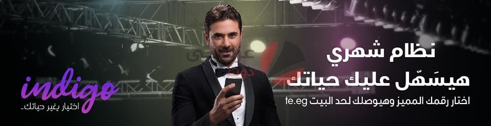 التواصل مع خدمة عملاء انديجو Indigo من We "المصرية للإتصالات سابقاً" 1