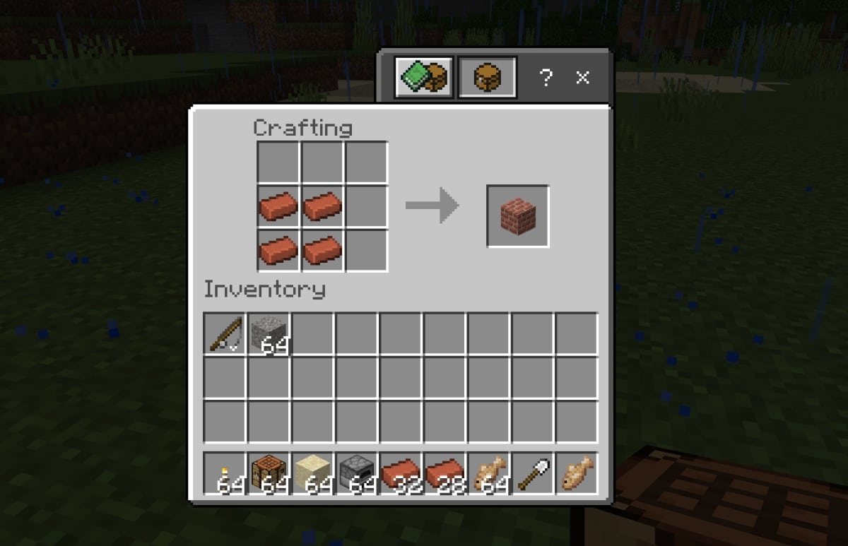 كيفية صنع الطوب في Minecraft 5