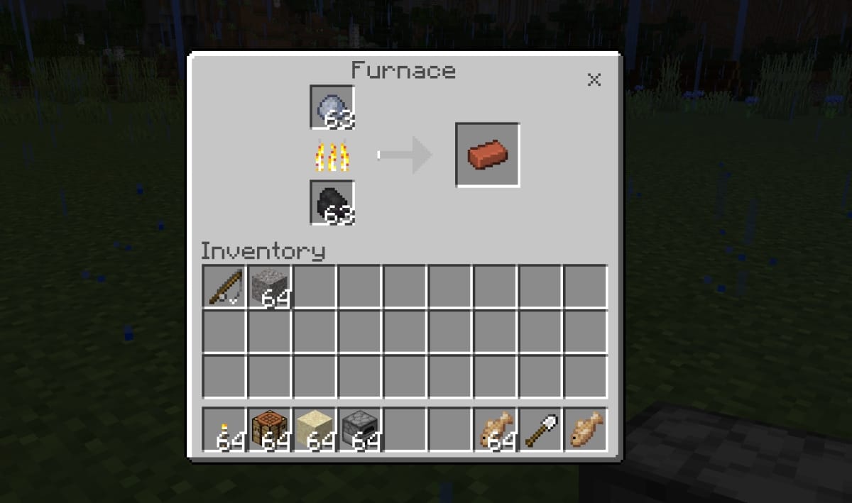 كيفية صنع الطوب في Minecraft 4