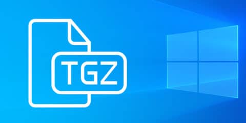 كيفية فتح ملفات TGZ على ويندوز 10/11