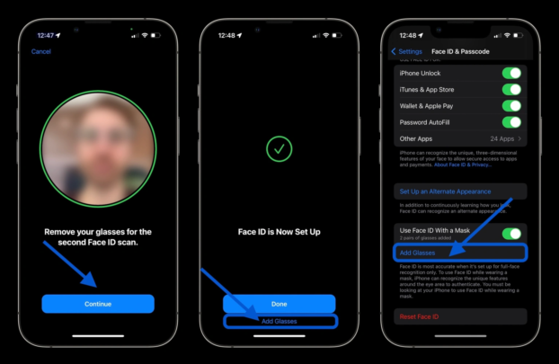 كيفية فتح Face ID باستخدام القناع مع iOS 15.4
