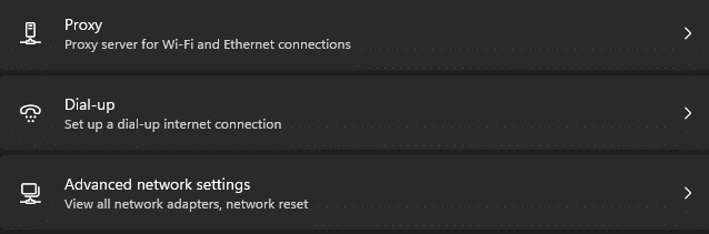 حل مشكلة الإنترنت لا يعمل بكابل Ethernet على ويندوز 11 8
