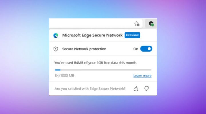 Microsoft Edge سيحمل إضافة VPN مدمجة به قريبًا جدًا 2