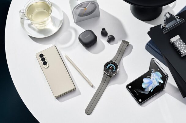 اطلاق هواتف Samsung Galaxy Z Fold 4 وGalaxy Z Flip 4 وساعة Galaxy Watch 5 وسماعات Buds 2 Pro الجديدة
