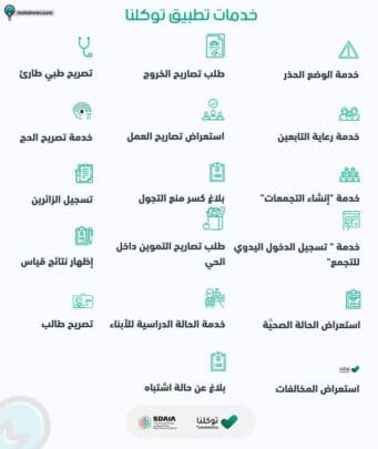 تحميل تطبيق توكلنا لخدمات المملكة العربية السعودية على هاتفك 2