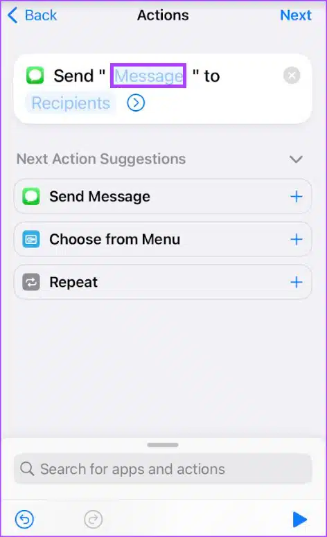 كيفية جدولة رسالة على iPhone عبر تطبيق Shortcuts 12