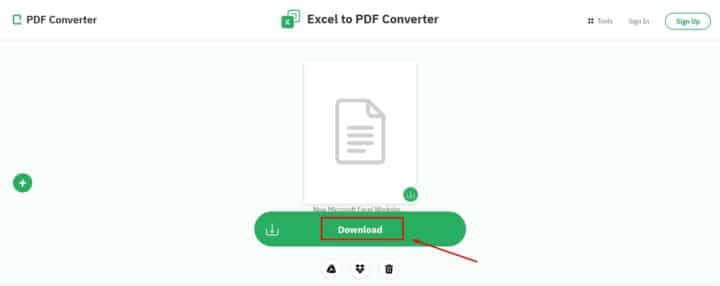 كيفية تحويل ملف Excel إلى pdf