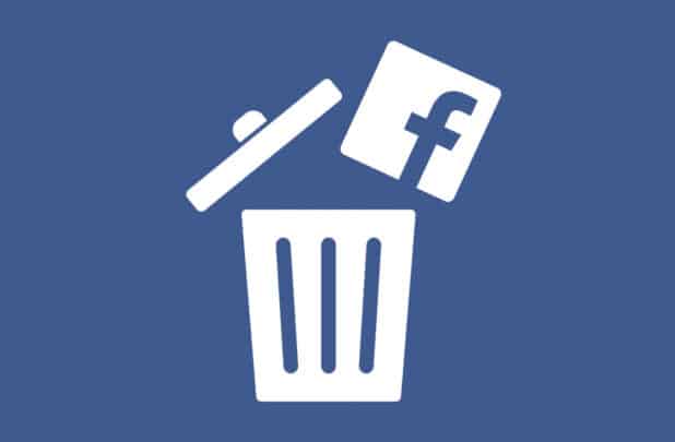 احذف حساب Facebook
