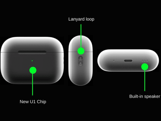 قد يتم إطلاق AirPods Pro 2 مع منفذ USB C قريبًا من Apple 1