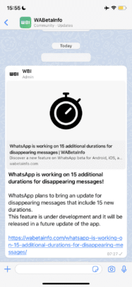 سيحمل WhatsApp واجهة دردشة جديدة في التحديث القادم 1