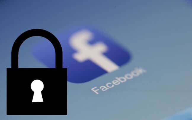 قفل الملف الشخصي على Facebook