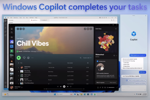 مايكروسوفت تطلق كوبايلوت Copilot في ويندوز 11 8