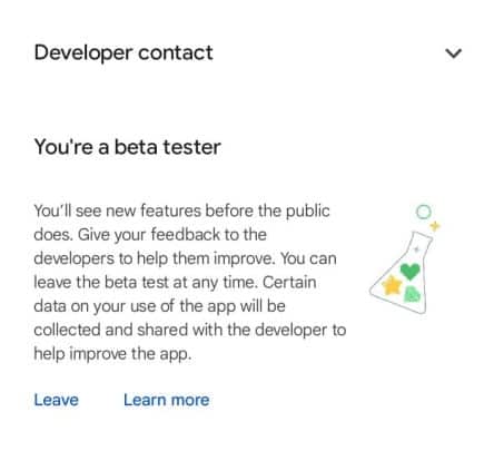 مغادرة النسخة التجريبية Beta من تطبيقاتك في 3 خطوات على اندرويد