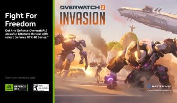 احصل على Overwatch 2 Invasion عند شرائك أي جهاز من أجهزة GeForce RTX 40
