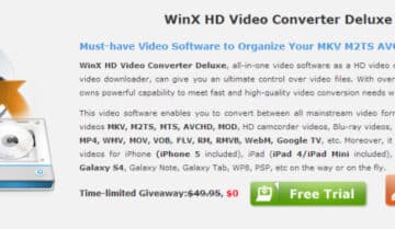 بالصور الحصول على نسخة مرخصة العملاق فى تحويل الفيديوهات WinX HD Video Converter 7