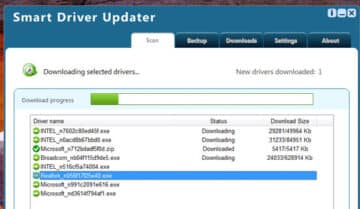 برنامج Smart Driver Updater لجلب تعريفات 4
