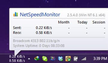 برنامج NetSpeedMonitor لمراقبه الانترنت من سرعه التحميل والرفع 16