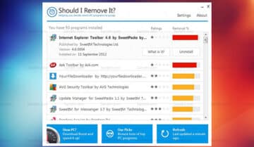 إعرف البرامج التي يجب عليك حدفها من جهازك مع برنامج " Should I Remove It " 1