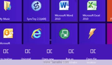 حل مشكله ظهور رموز غريبه في windows 8 و 8.1 15