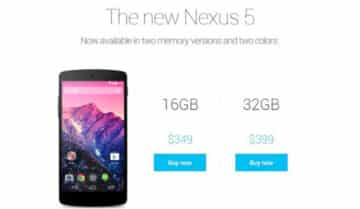 موضوع شامل عن الهاتف الذكي ' إل جي نيكسوس 5 ' - LG Nexus 5 1
