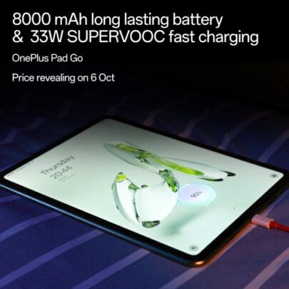 OnePlus Pad Go ببطارية تشحن بسرعة 33 وات وينطلق غدًا 4