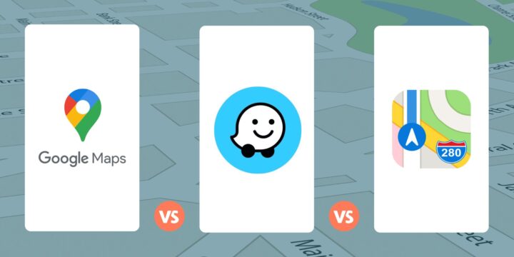 Waze ضد Google Maps وApple Maps ما هو تطبيق الخرائط الأفضل؟