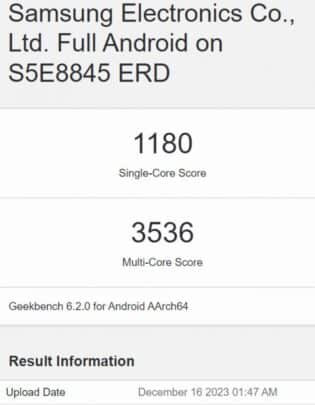 هاتف Samsung Galaxy A55 القادم يظهر أداءً محسّنًا مع معالج Exynos 1480 الجديد 3