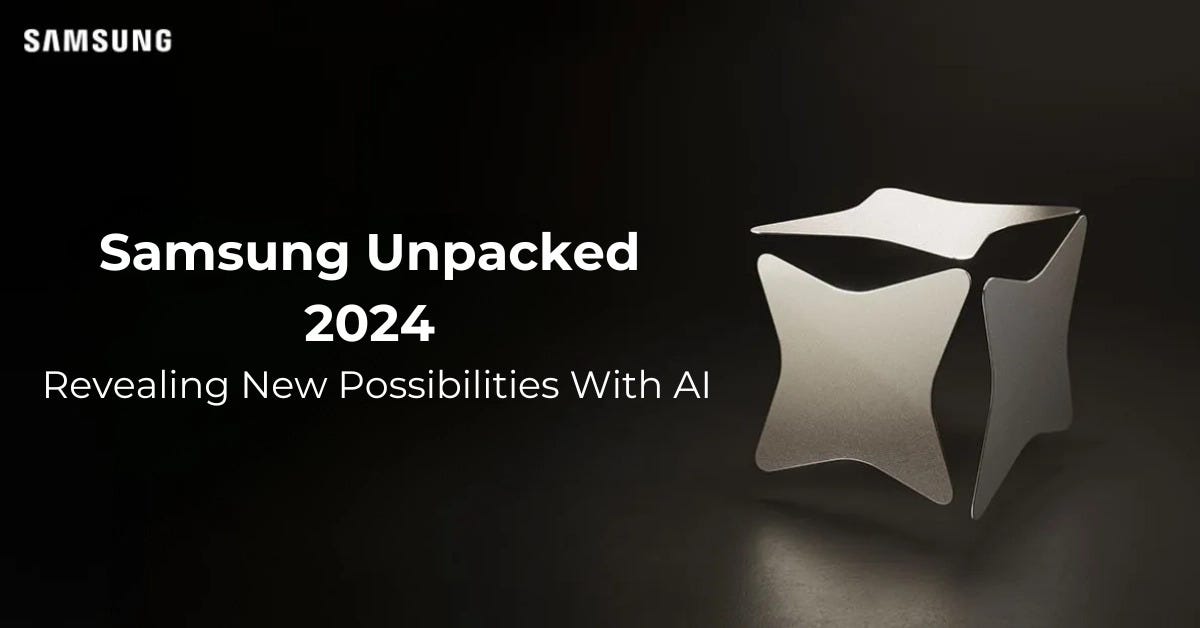 مؤتمر Samsung Unpacked 2024