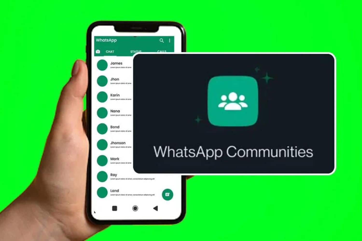 WhatsApp communities