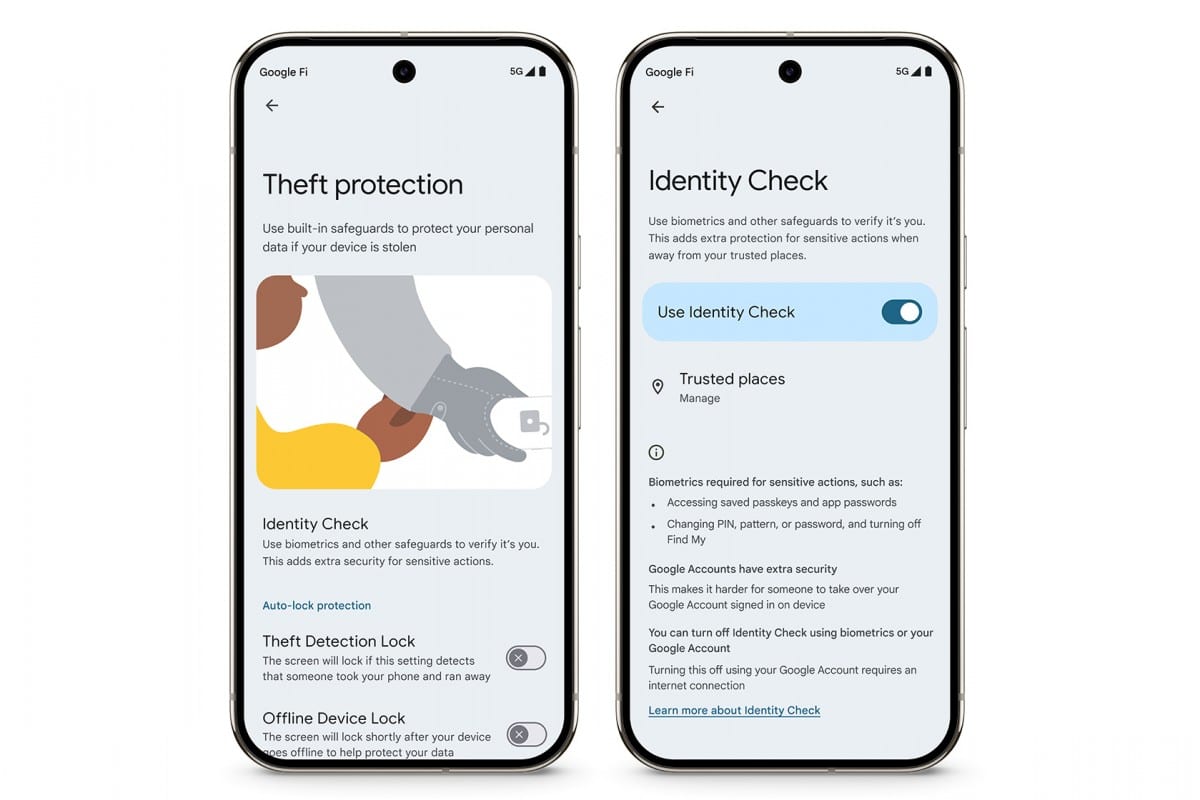 ميزة Google Identity Check