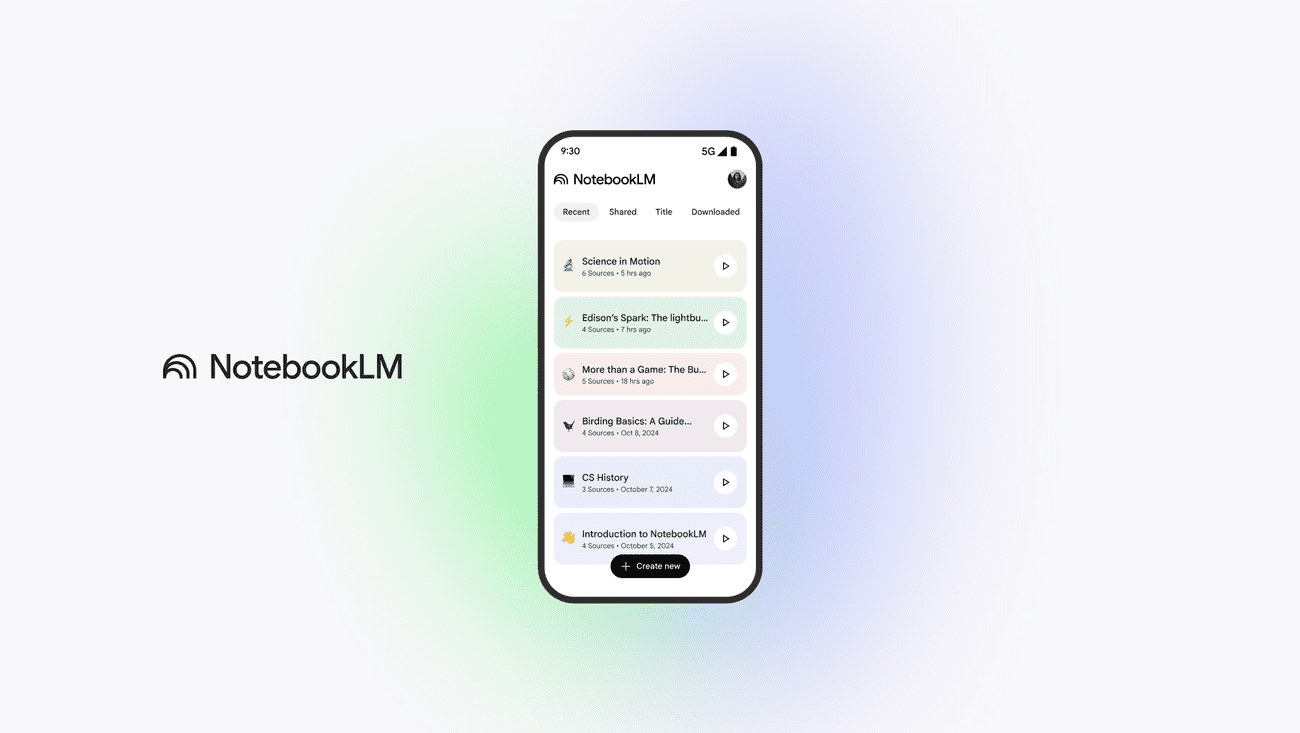 تطبيق NotebookLM