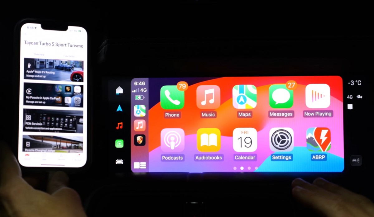 تشغيل الفيديو في CarPlay