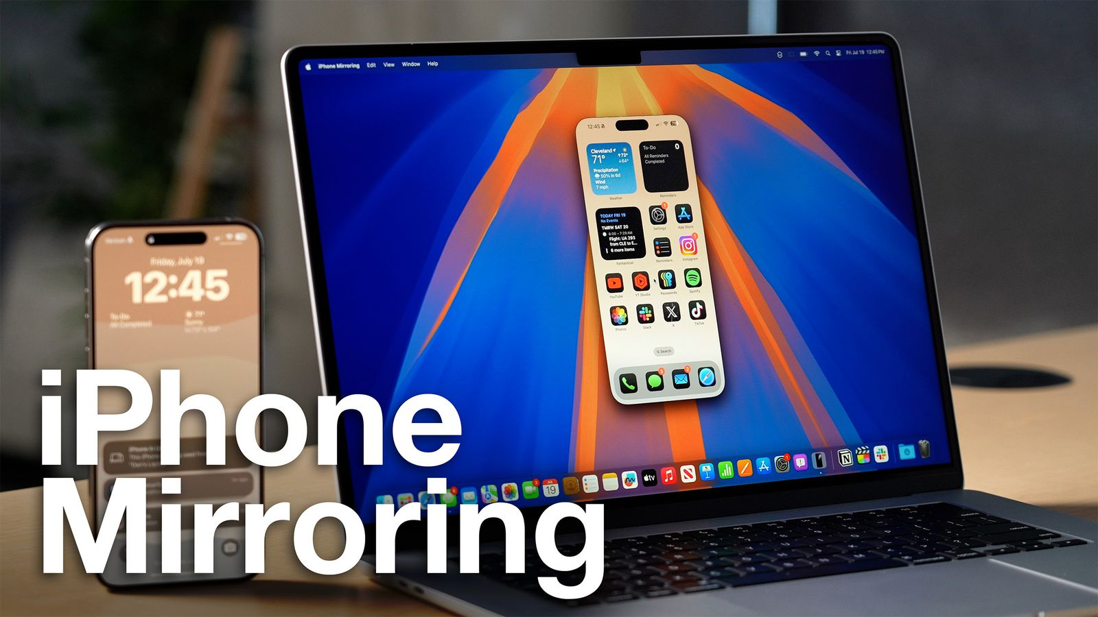 iPhone Mirroring