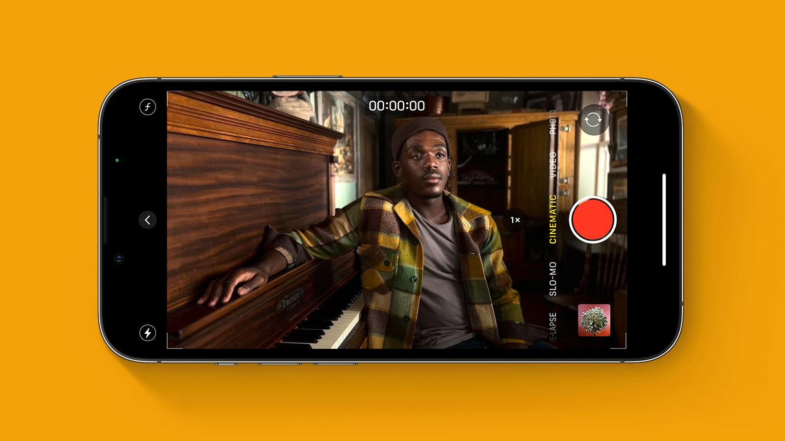 الوضع السينمائي في iOS 26