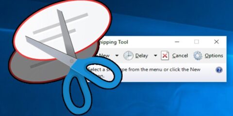 أداة Snipping Tool