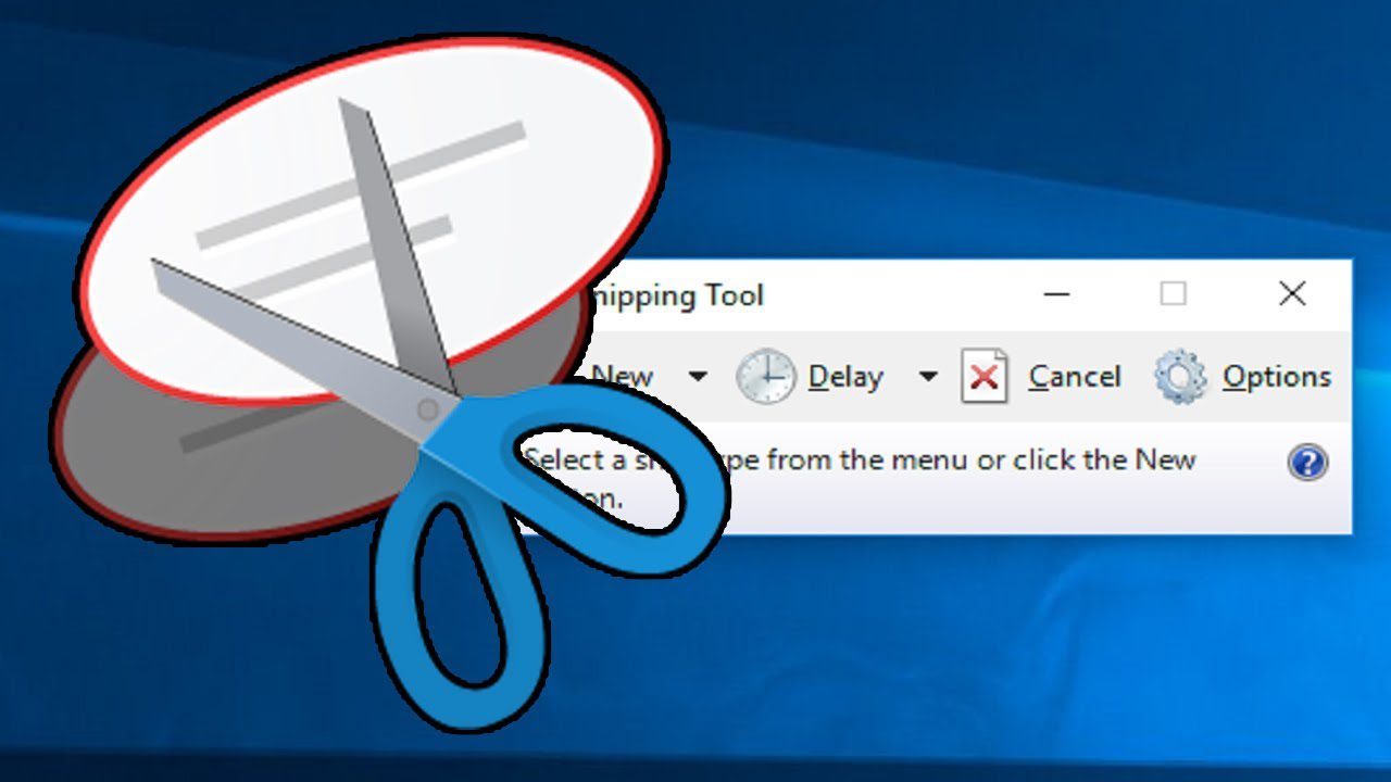 مميزات أداة Snipping Tool 